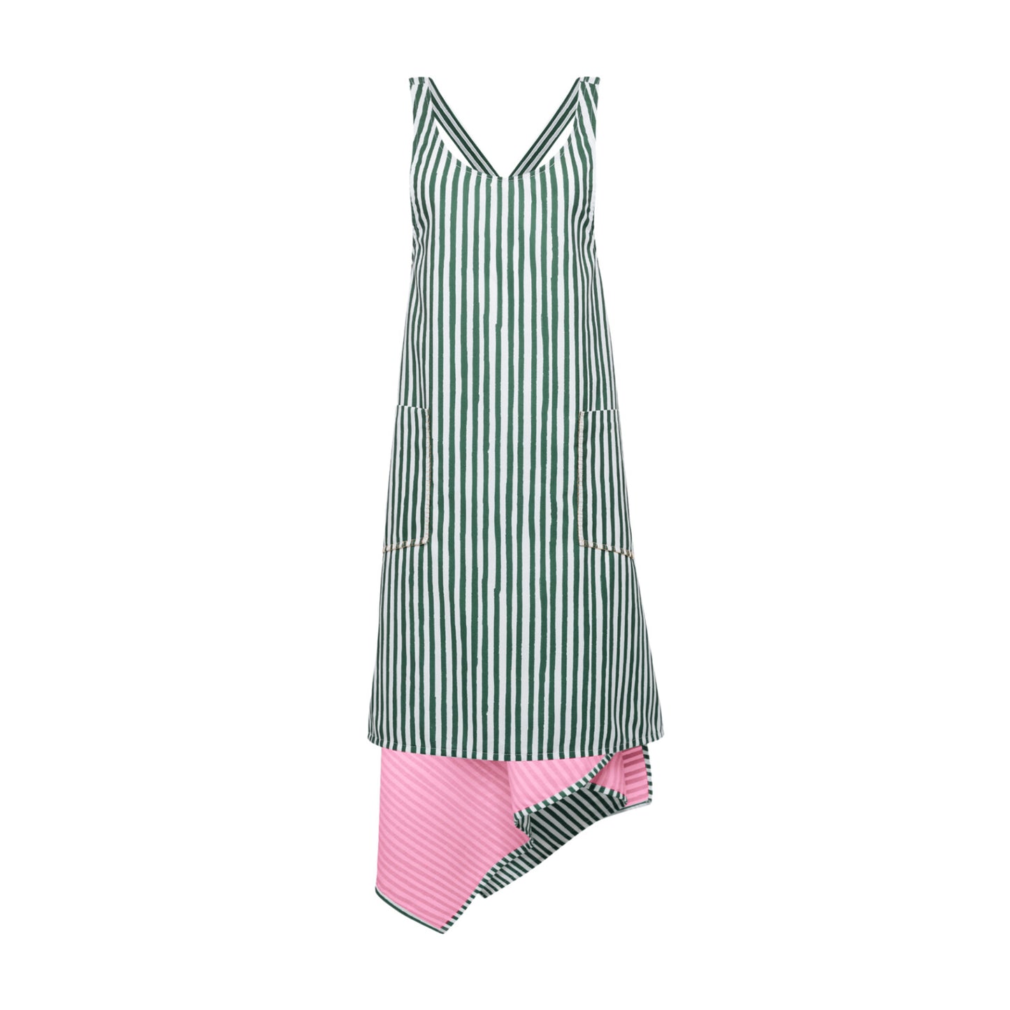 Load image into Gallery viewer, Striped Limonarium Apron
