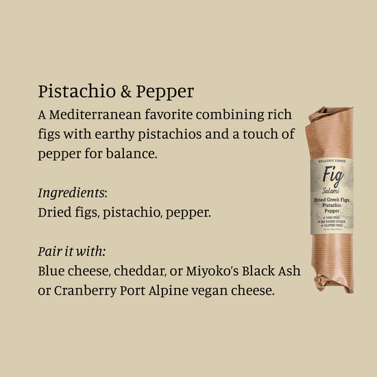 Plant Based Fig Salami