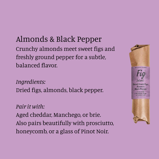 Plant Based Fig Salami