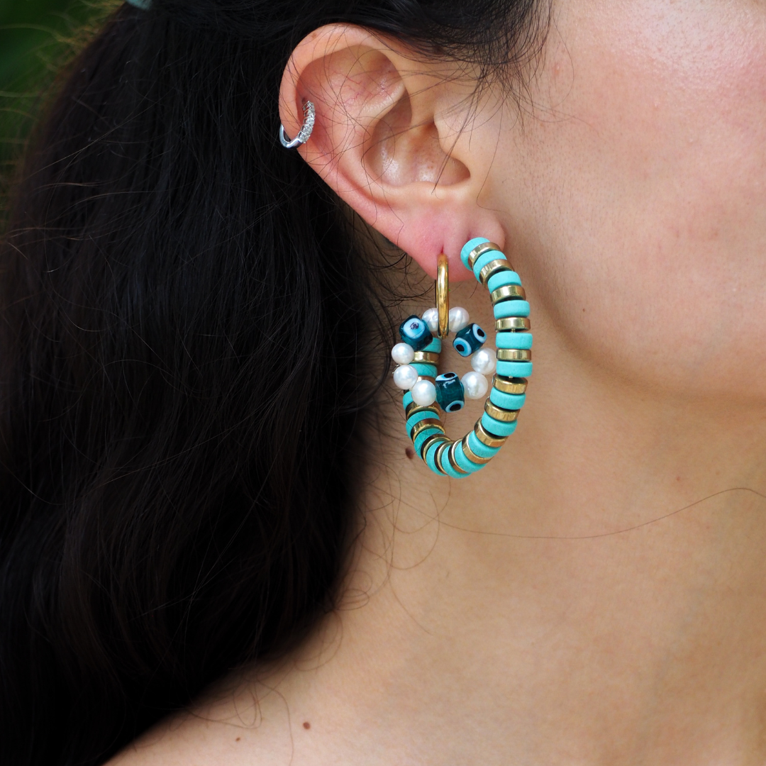 Chania Single Earring