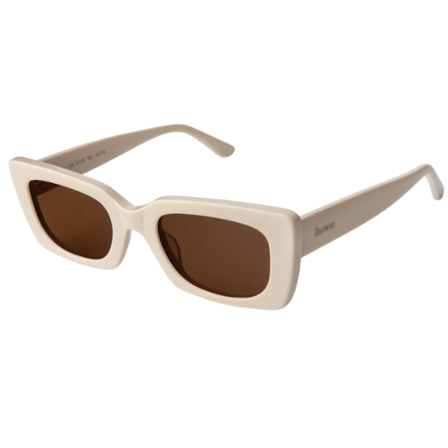 Wilson Cream Brown - Flat Sunglasses