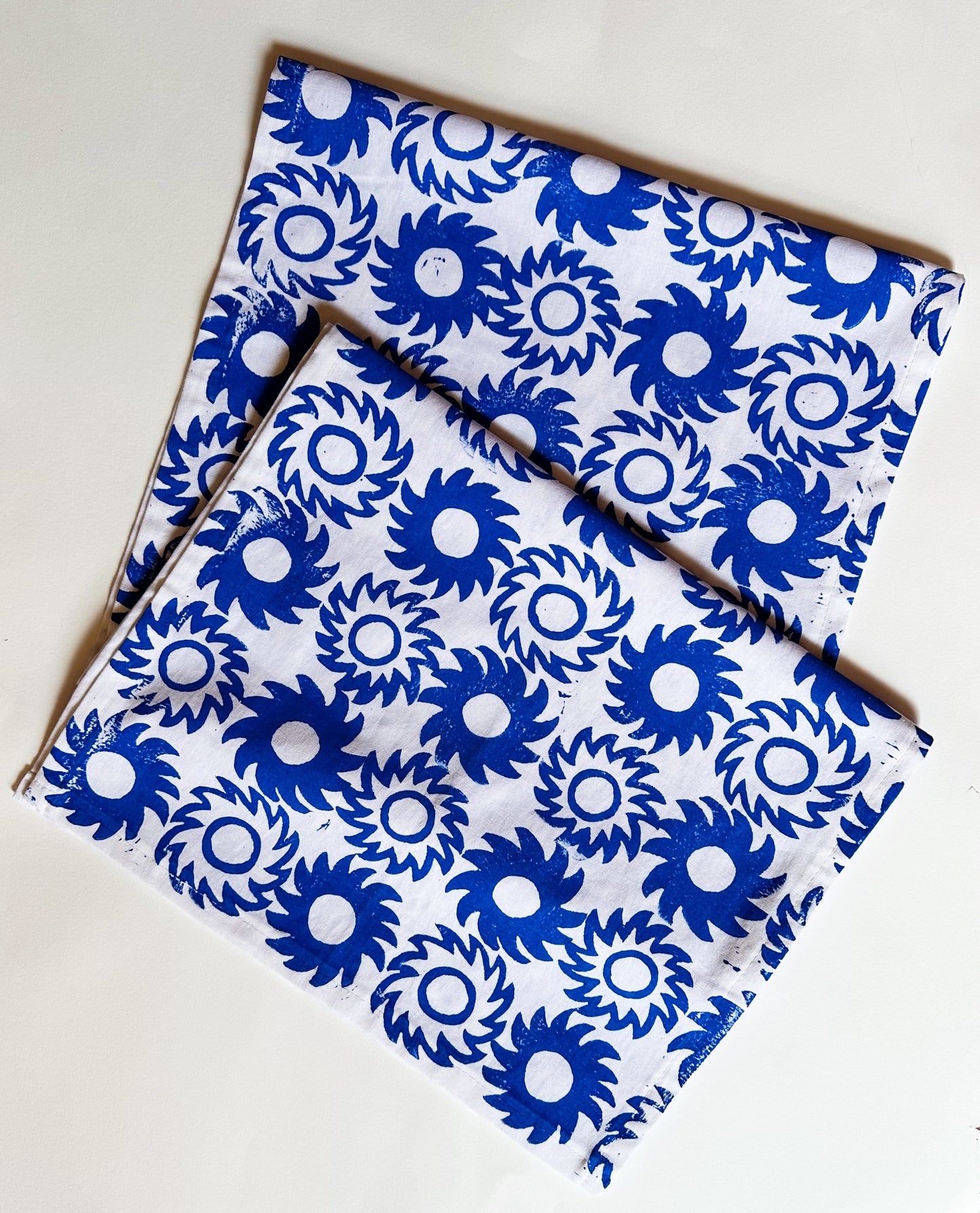 Blue Suns Table Runner
