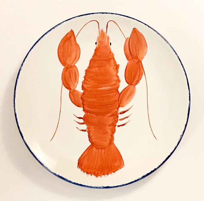 Handmade Lobster Plate – Set of 2