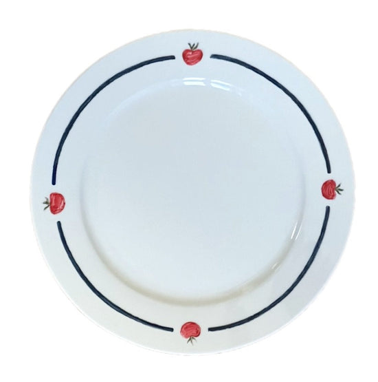 Handmade Porcelain Tomato Plate – Set of 2