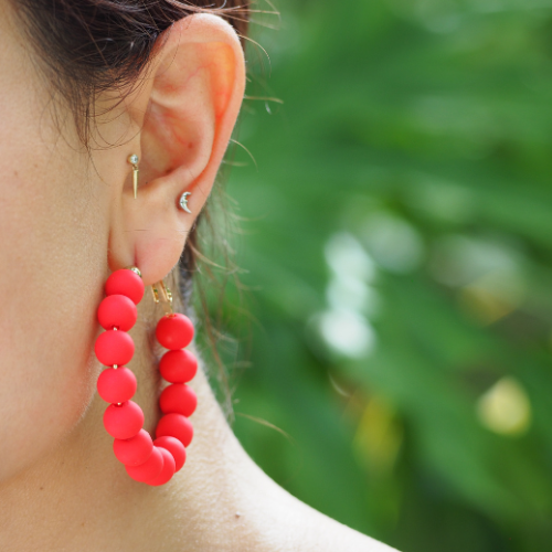 Clay Ball Hoops