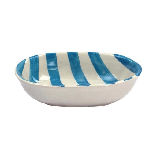 Ceramic Stripe Bowl