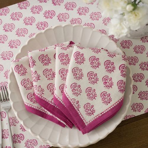 Anika Fuchsia Napkin - Set of 4