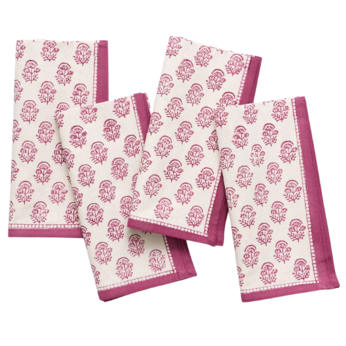 Anika Fuchsia Napkin - Set of 4