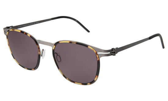 Astor Titanium Tortoise/Matte Silver Grey - Sunglasses