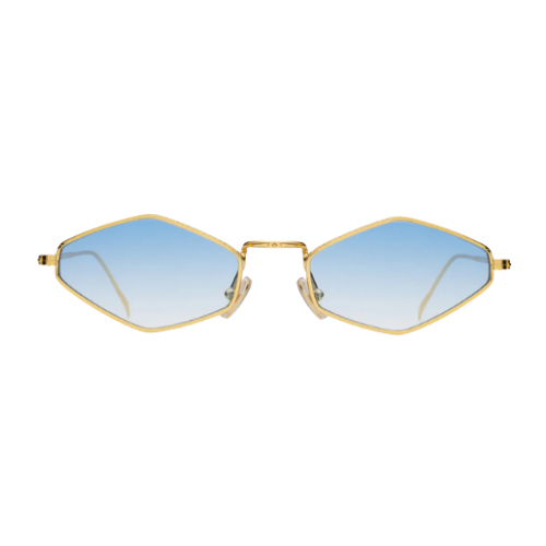 Astoria Gold w/ Blue Flat Gradient See Through