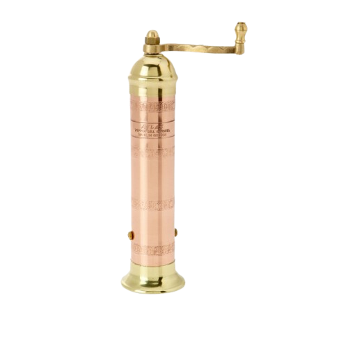 Atlas Copper & Brass Pepper Mill 7"