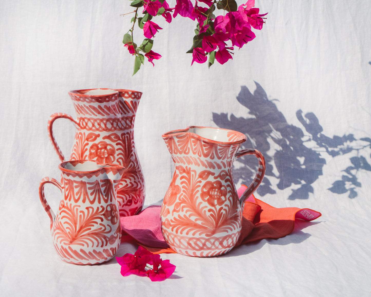 Medium Pitcher | Coral