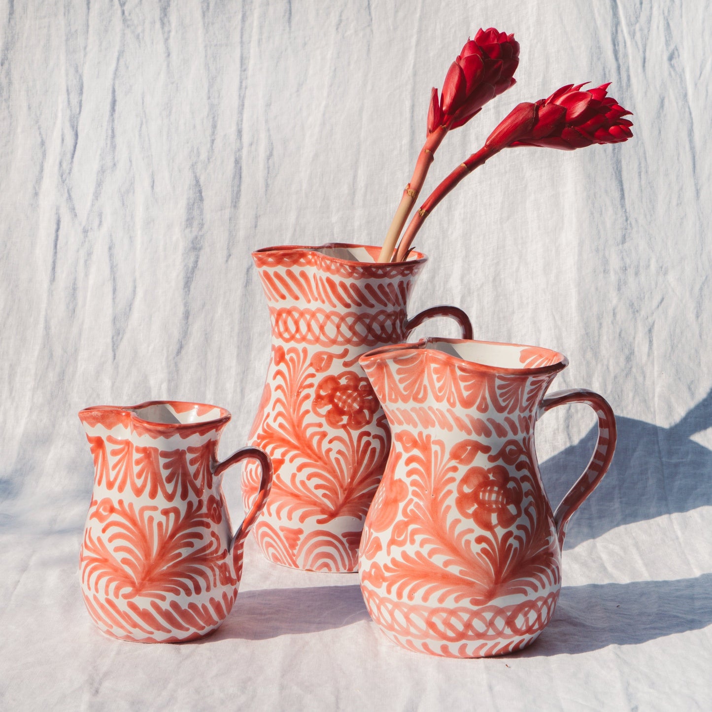 Large Pitcher | Coral