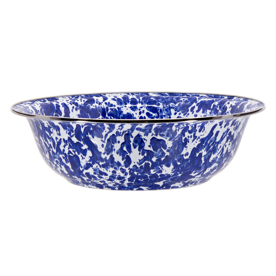 Cobalt Swirl Serving Bowl