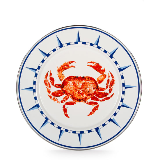 Crab House Dinner Plates -Set of 4