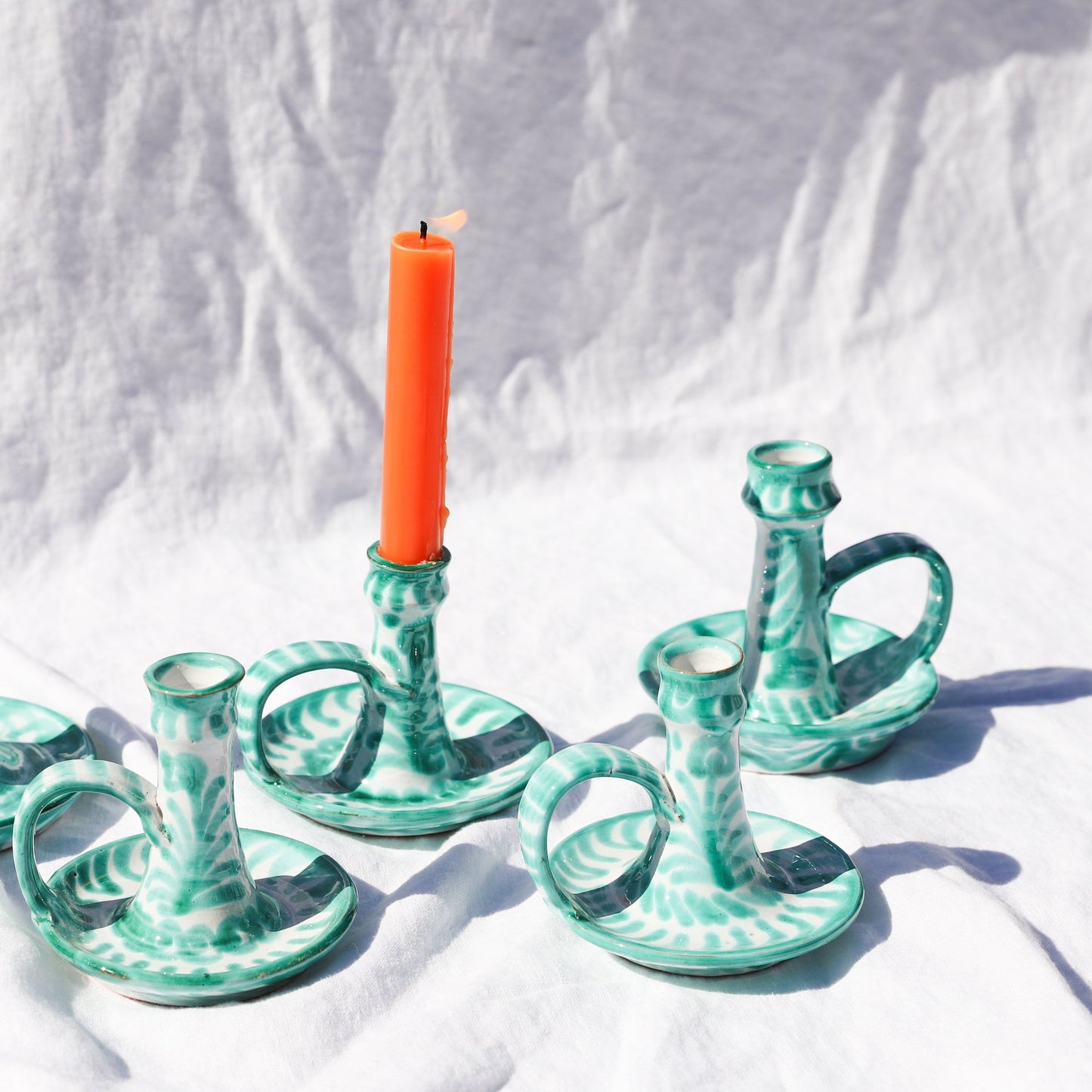Candlesticks Pinterest Candlestick with hand painted designs – mrs.mandolin