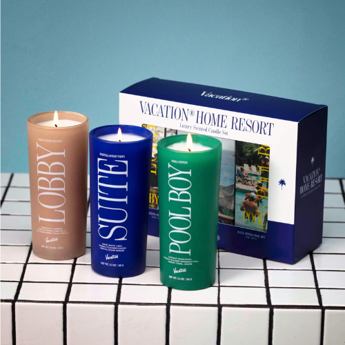 Home Resort Three Luxury Candle Set