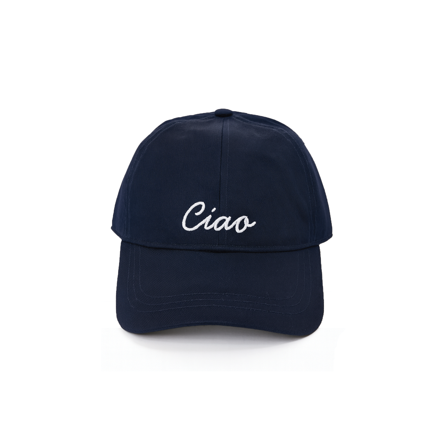 Ciao Baseball Hat in Navy