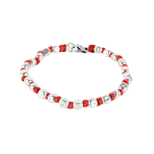 Crushed Silver Bracelet