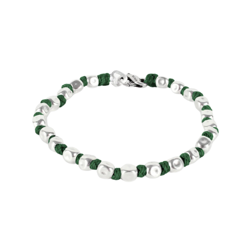 Crushed Silver Bracelet