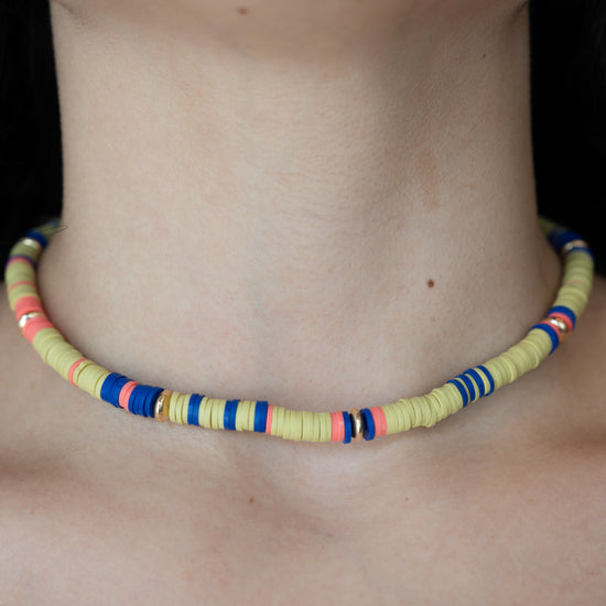 Load image into Gallery viewer, Hawaiian Vinyl Colored Beads Necklaces
