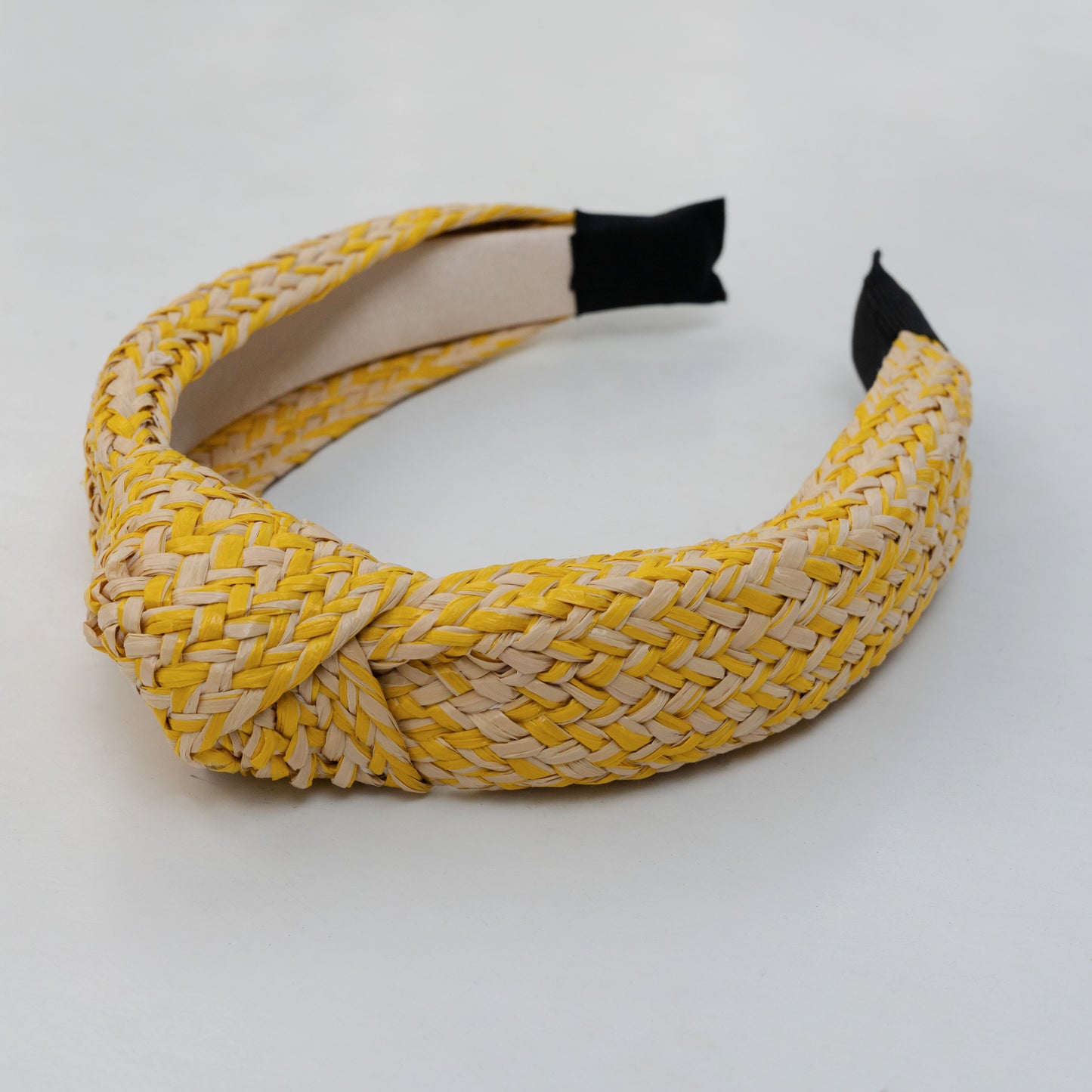 Two-Tone Knotted Rattan Headband