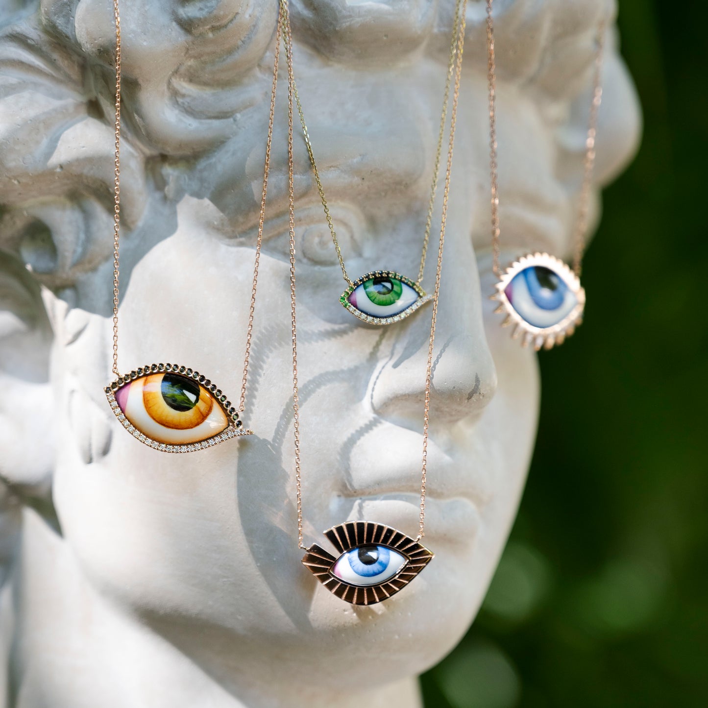Apollo13 Grand Bleu Diamond Necklace