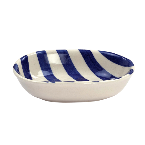 Ceramic Stripe Bowl