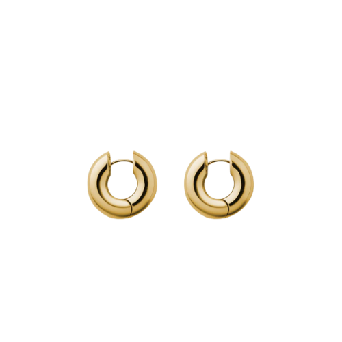 Devon Hoop Earrings - Gold