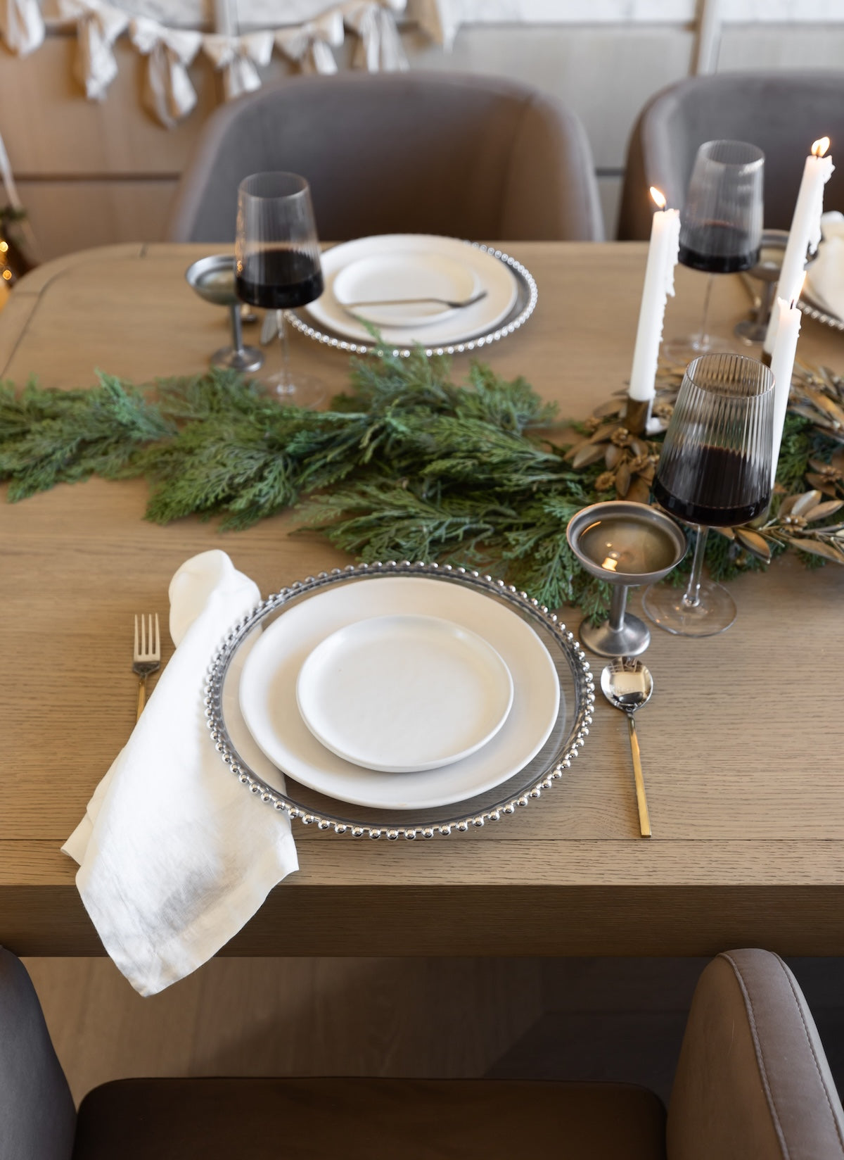 Drift Dinner Plate - Matte White - Set of 6