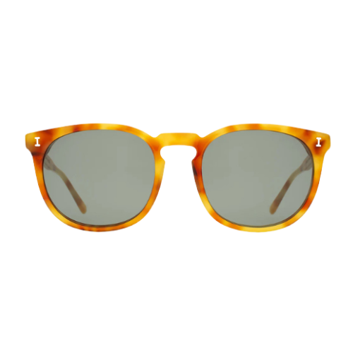 Eldridge 56 Amber w/ Olive Flat Lenses