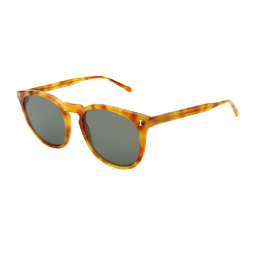Eldridge 56 Amber w/ Olive Flat Lenses