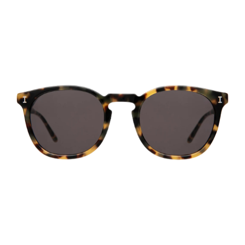 Eldridge Tortoise w/ Grey Flat Lenses