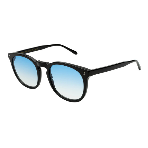 Eldridge 56 Black w/ Blue Flat Gradient See Through