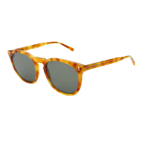 Eldridge 56 Amber w/ Olive Flat Lenses