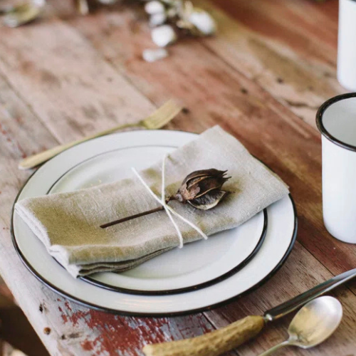 Enamelware Appetizer Plate