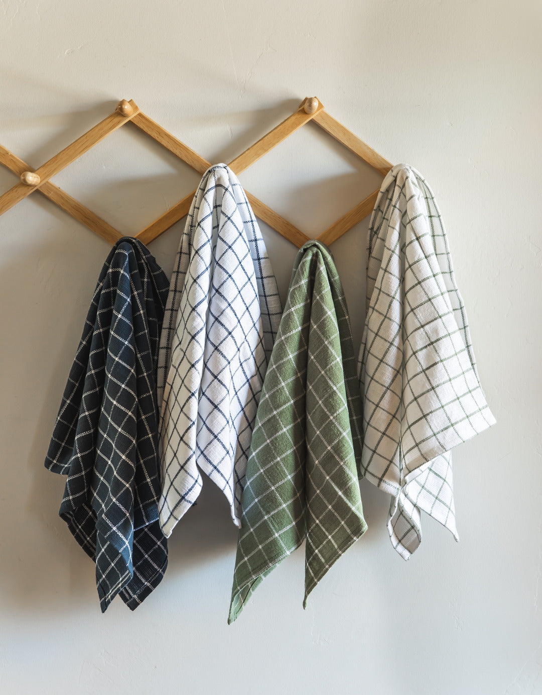 Pantry Cotton Check Kitchen Towels