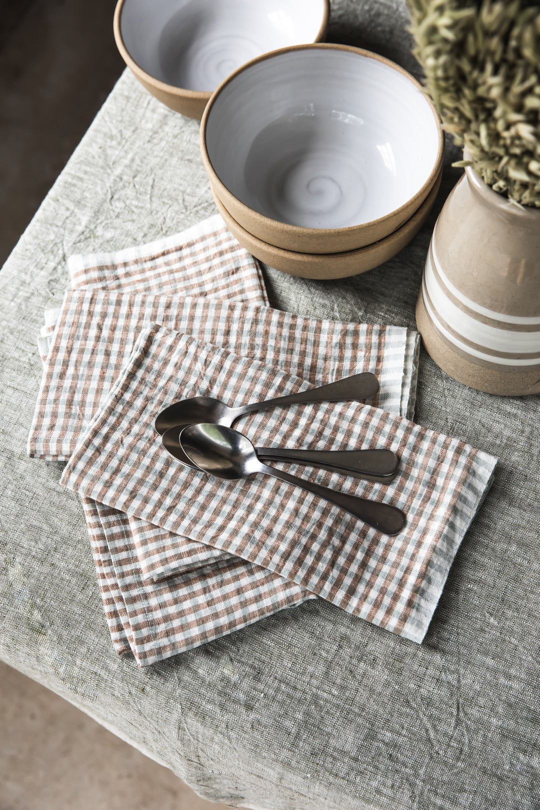 Washed Linen Tablecloth