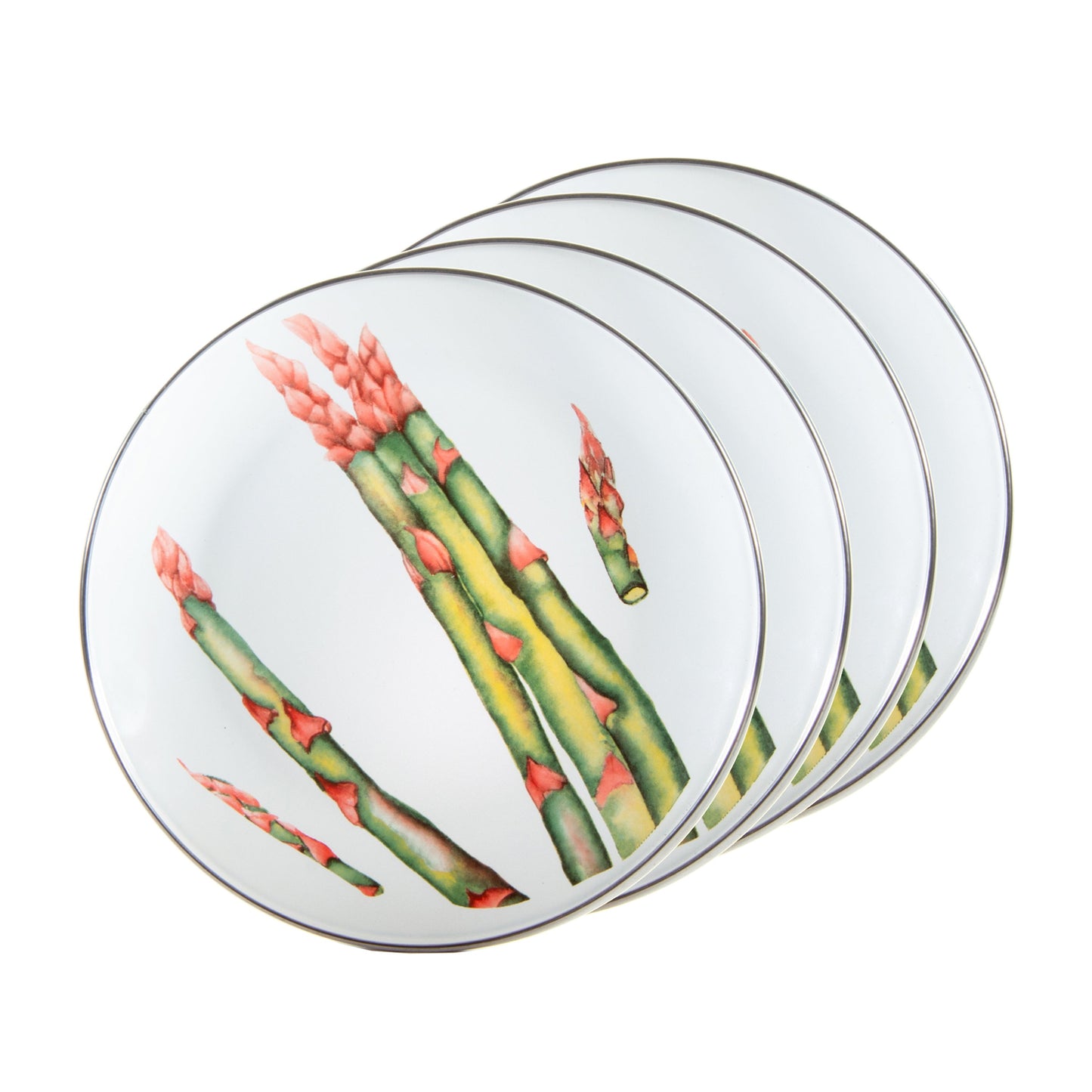 Fresh Produce Sandwich Plates - Set of 4