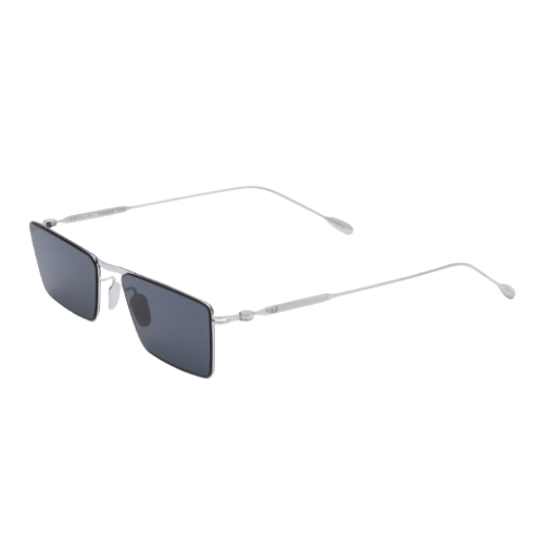 Fredrick Gray Silver Shiny - Black Lens