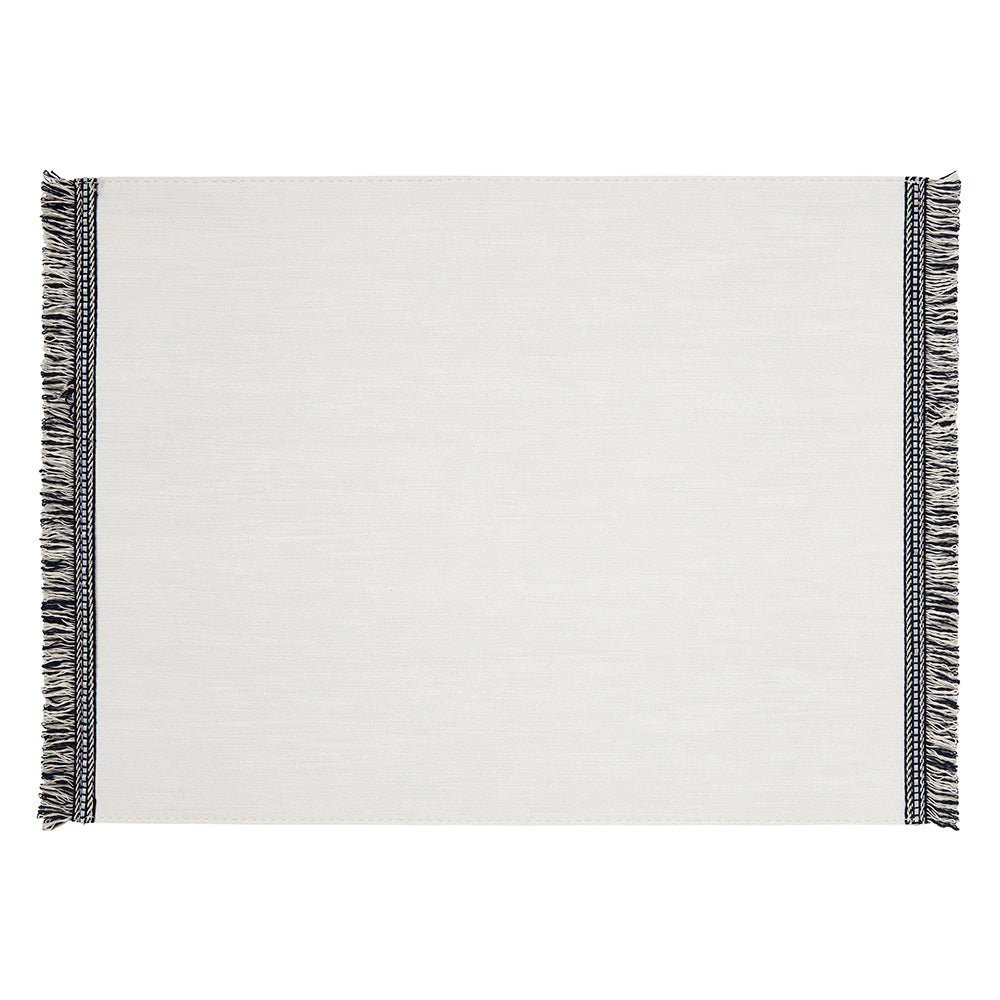 Fringe Placemats White