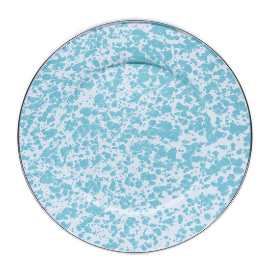 Sea Glass Swirl Dinner Plates - Set of 4