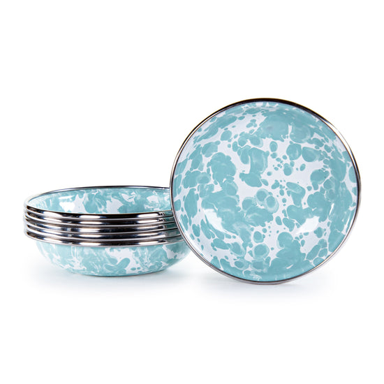 Sea Glass Swirl Tasting Dishes - Set of 6