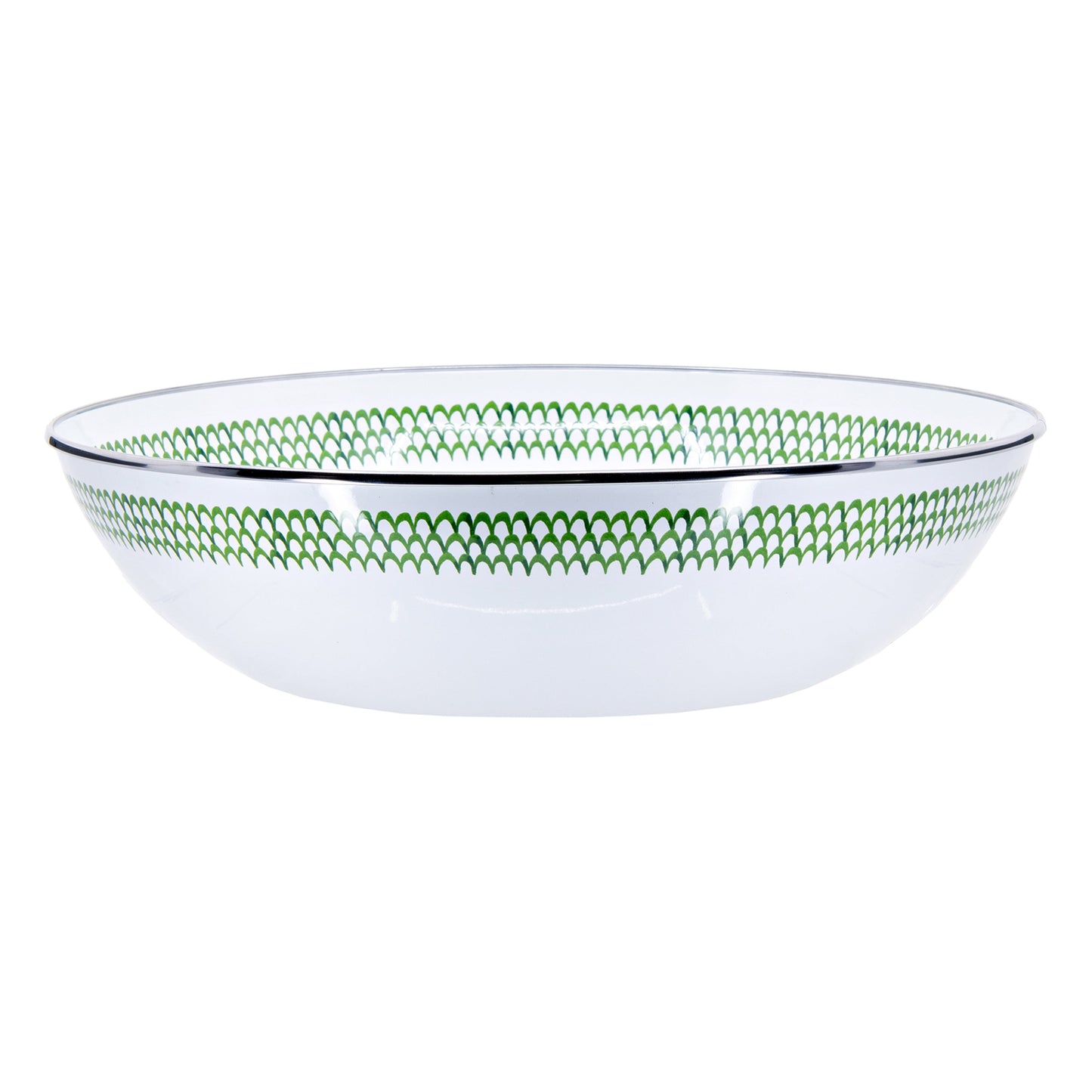 Green Scallop Catering Bowl