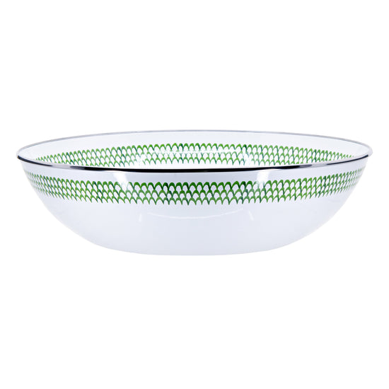 Green Scallop Catering Bowl