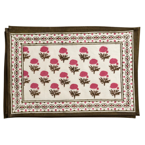 Gaya Fuchsia Placemat - Set of 4