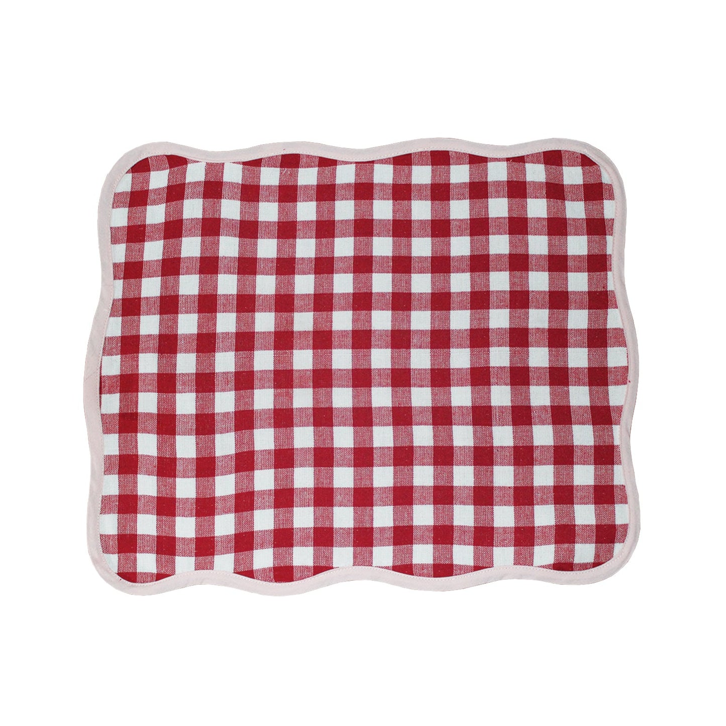 Il Giardino Reversible Placemat (Rosso/Rosa)