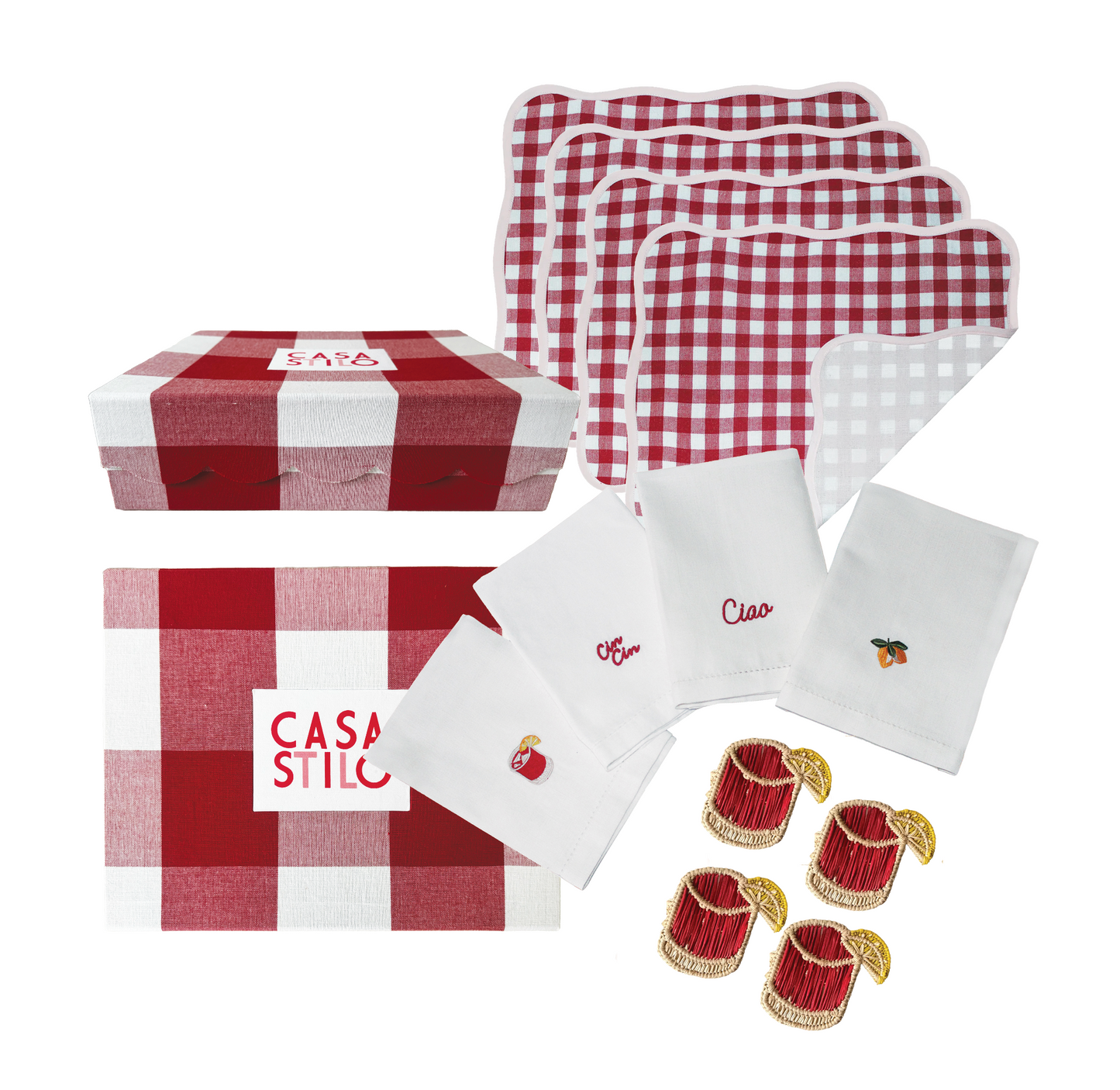 Il Giardino Box Set - Medium Rosso