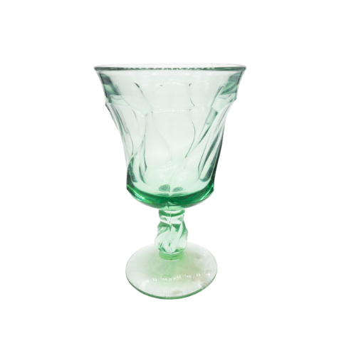 Green Wave One-of-a-kind Vintage Glasses - Set of 4