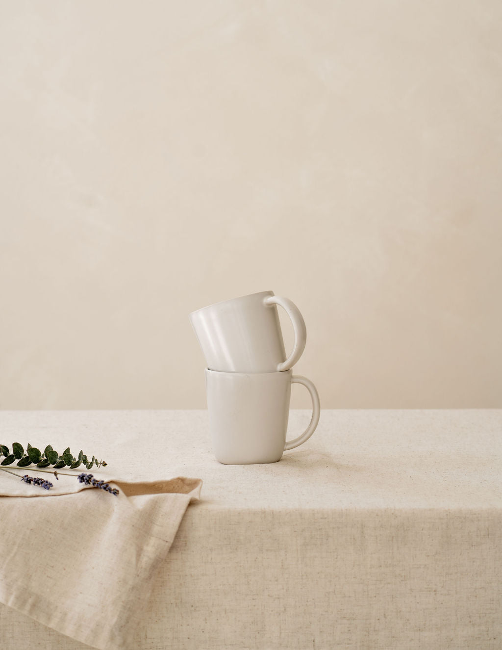 The Mug: Set of 4 Ceramic Coffee & Tea Mugs